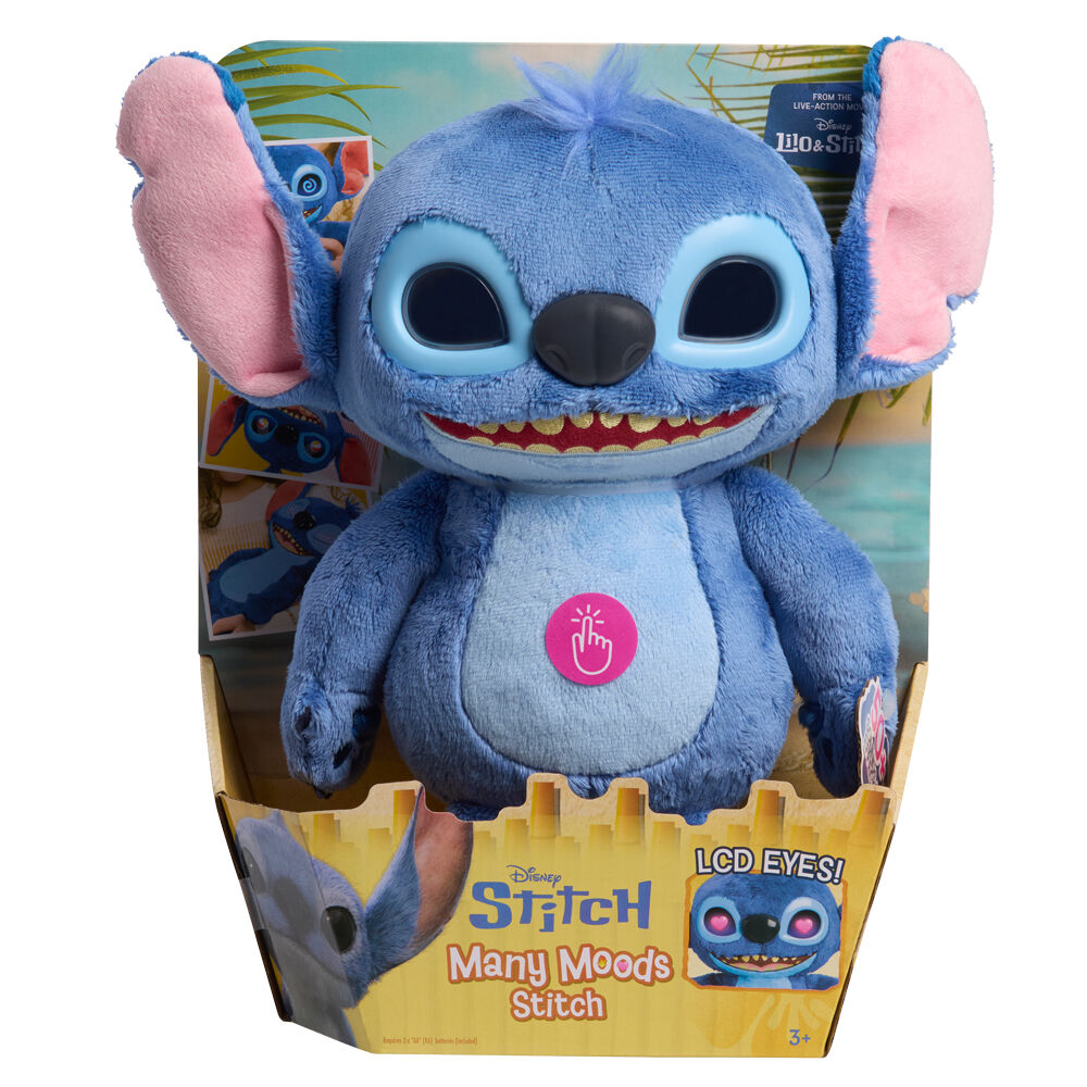 Peluche Stitch Interactive Disney 30 cm, vue 3
