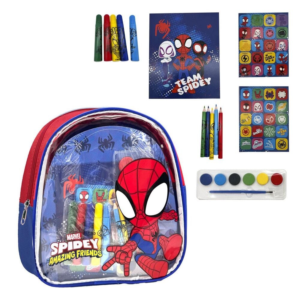 Set de papeterie Marvel Spidey backpack
