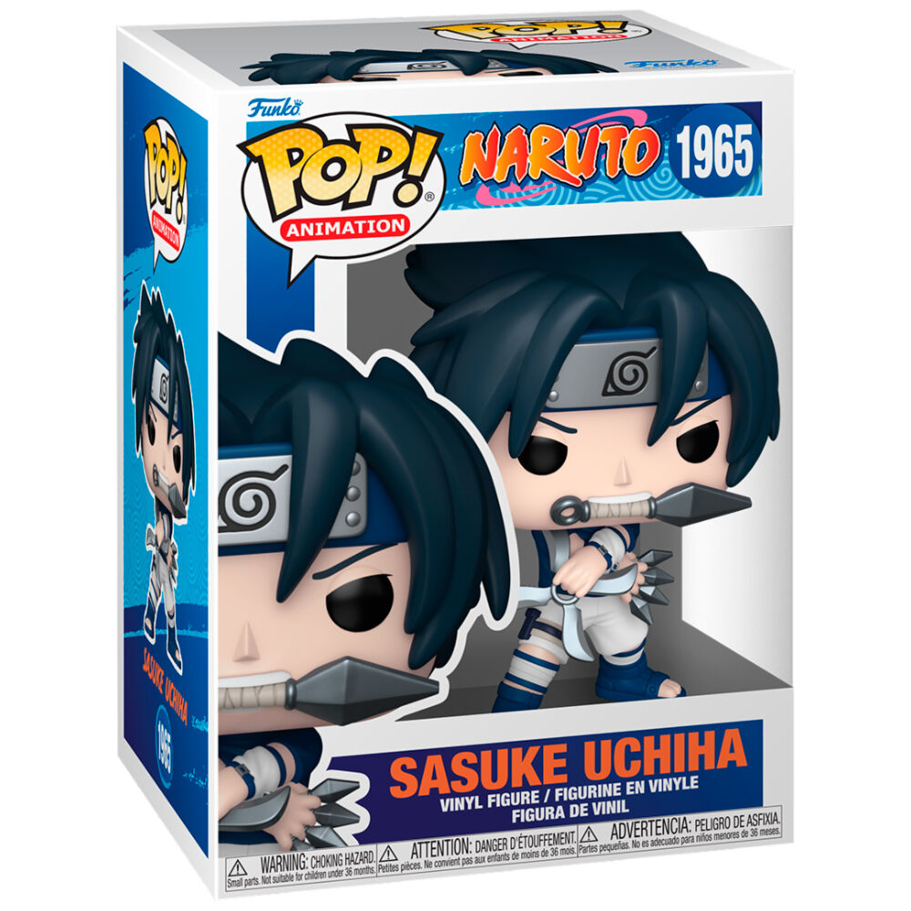 Figurine Funko POP! Naruto Sasuke Uchiha, vue 2