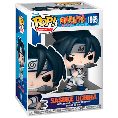 Figurine Funko POP! Naruto Sasuke Uchiha, vue 2