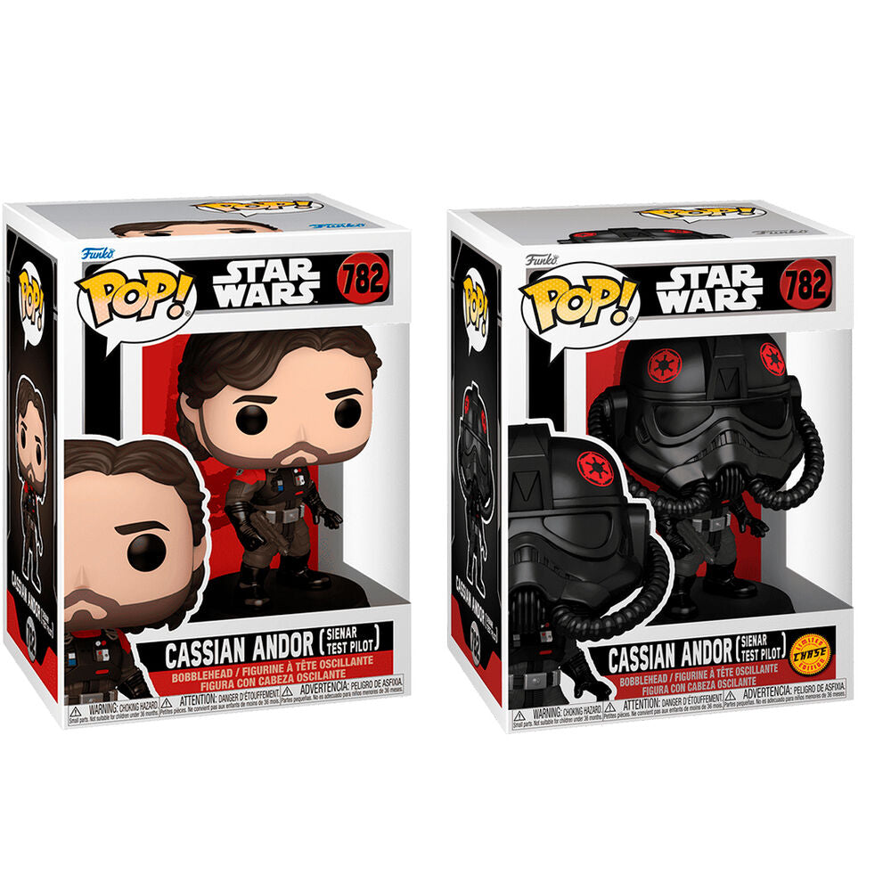 Figurine Funko POP! Star Wars Cassian Andor Sienar Test Pilot 5 + 1 Chase