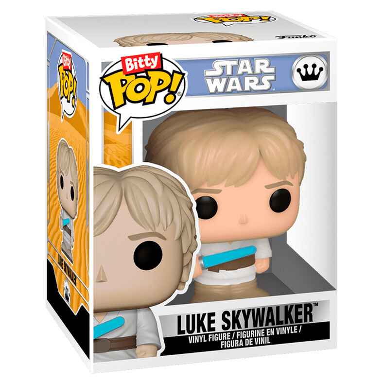 Figurine Funko POP! Bitty Pop Ride Star Wars Luke Skywalker and Speeder, vue 3