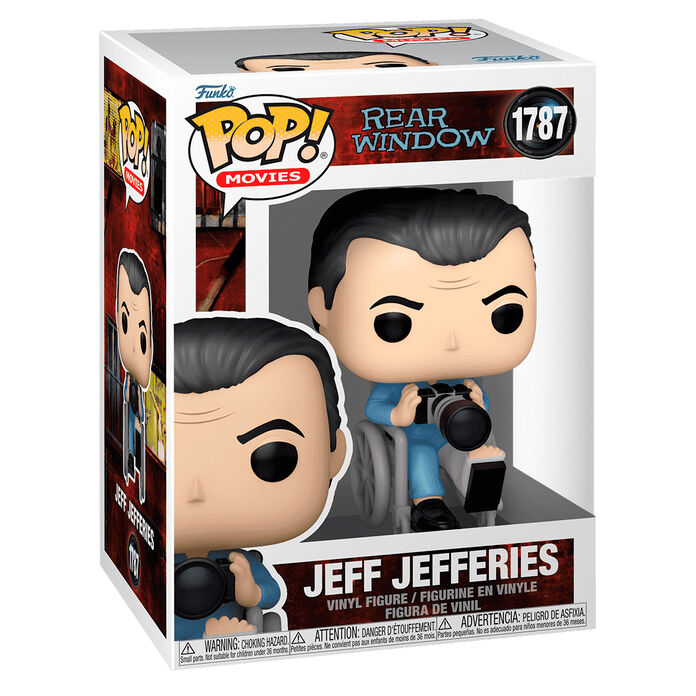 Figurine Funko POP! La ventana indiscreta Jeff Jefferies, vue 2