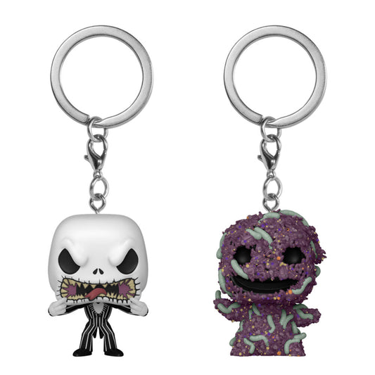 Porte-clés Funko Pocket POP! Blister 2 llaveros Pocket POP Disney Pesadilla Antes de Navidad Jack & Oogie Boogie