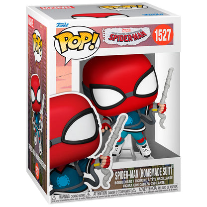 Figurine Funko POP! Marvel Spiderman Spider Man Homemade Suit, vue 2