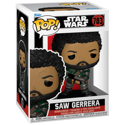 Figurine Funko POP! Star Wars Saw Gerrera, vue 2