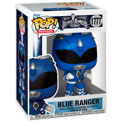 Figurine Funko POP! Mighty Morphin Power Rangers Blue Ranger, vue 2