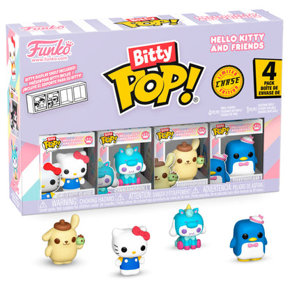 Figurine Funko POP! Blister 4 figuras Bitty POP Hello Kitty and Friends Hello Kitty, vue 2