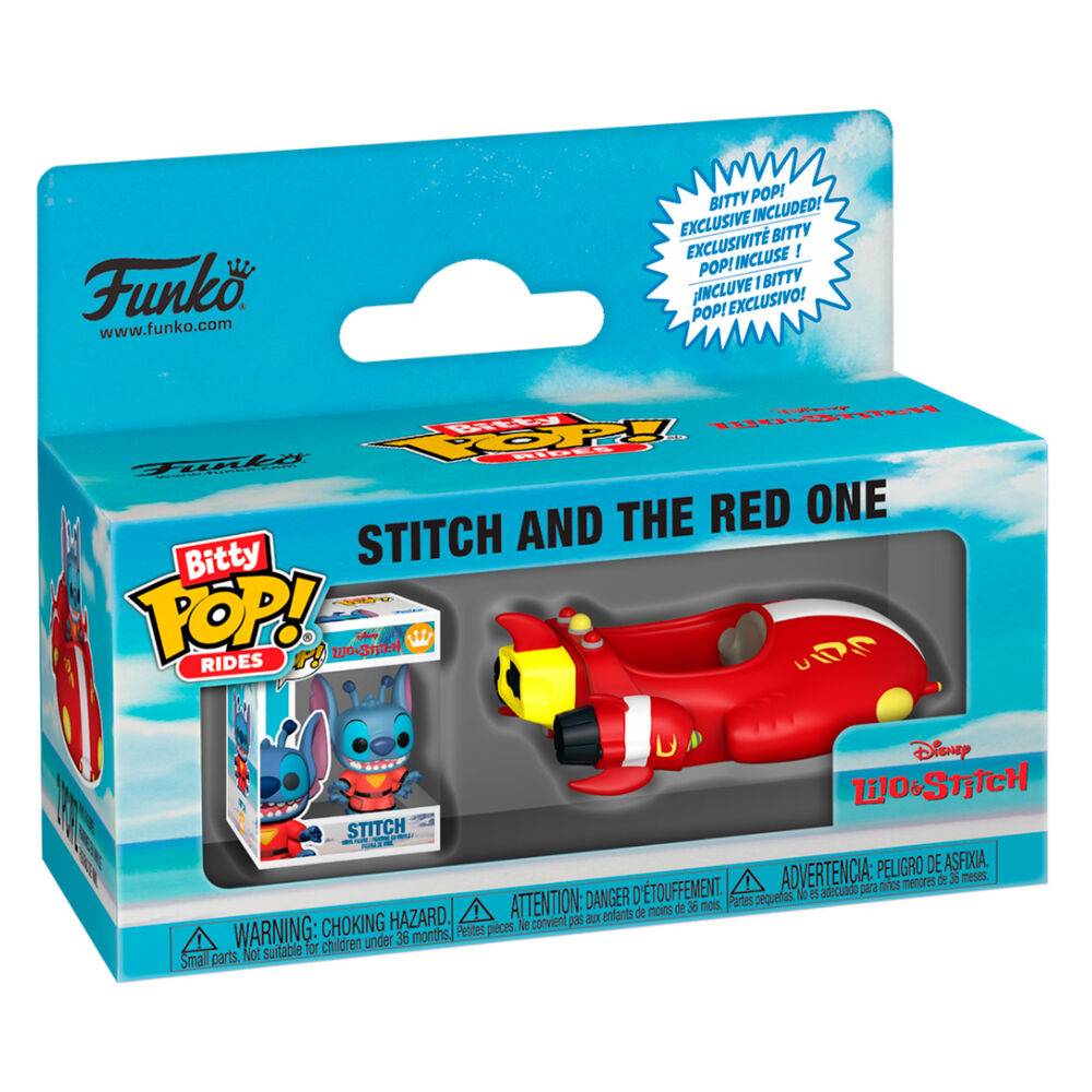Figurine Funko POP! Bitty POP Ride Disney Stitch