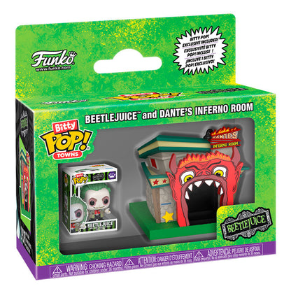 Figurine Funko POP! Bitty POP Town Beetlejuice Sala del Infierno de Dante, vue 2