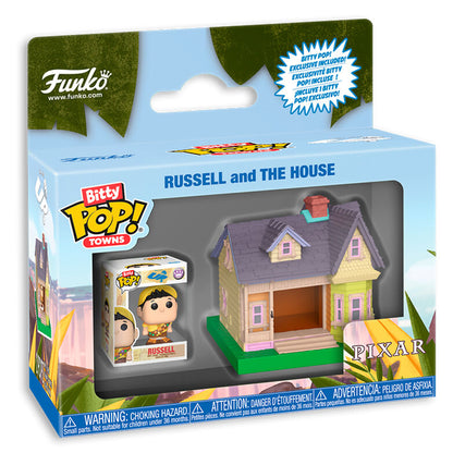 Figurine Funko POP! Bitty POP Town Disney Pixar Up Russel y la Casa, vue 2