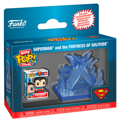 Figurine Funko POP! Bitty POP Town DC Comics Superman Fortaleza de la Soledad, vue 2