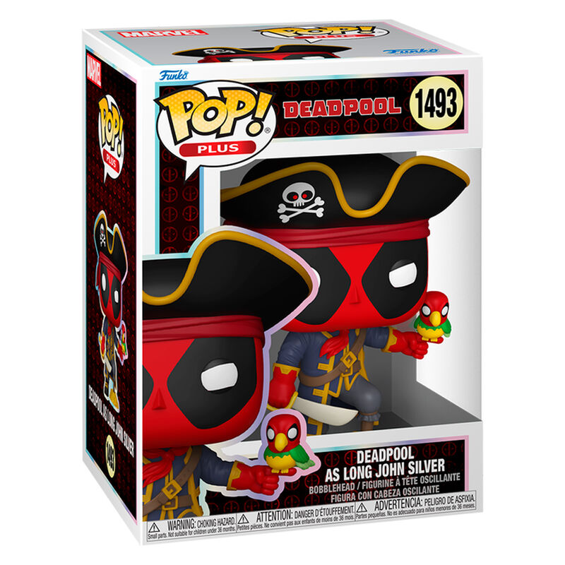 Figurine Funko POP! Plus Marvel Deadpool Deadpool as Long John Silver, vue 2