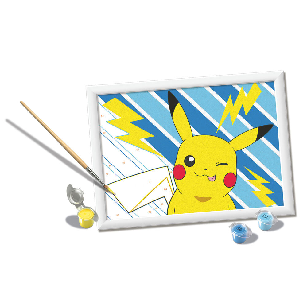 Coloriage Pokemon Pikachu CreArt kit, vue 2