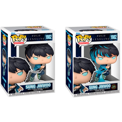 Figurine Funko POP! Solo Leveling Sung Jinwoo 5 + 1 Chase