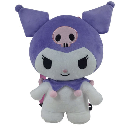 Sac à dos Hello Kitty Kuromi 3D peluche ackpackg 42 cm