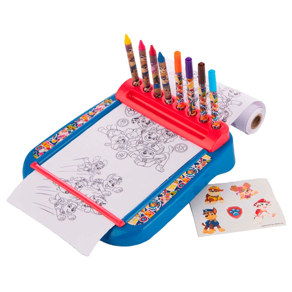 Coloriage Paw Patrol roll & go station