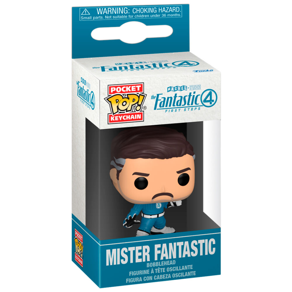 Figurine Funko POP! Marvel Los 4 Fantasticos Mister Fantastic, vue 2