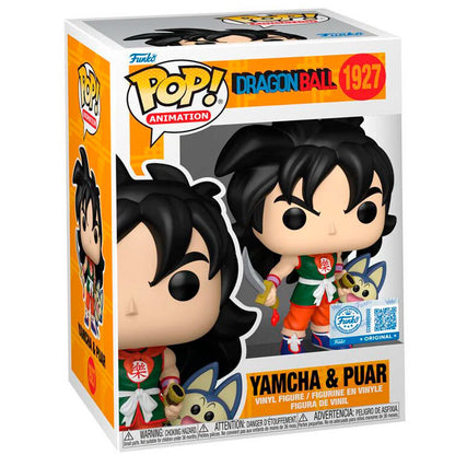 Figurine Funko POP! Dragon Ball Yamcha & Puar Exclusive, vue 2