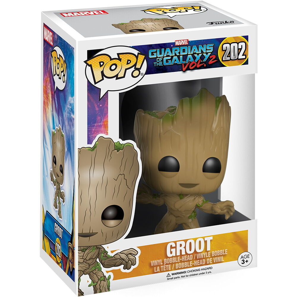 Figurine Funko POP! Guardians of the Galaxy Groot, vue 3