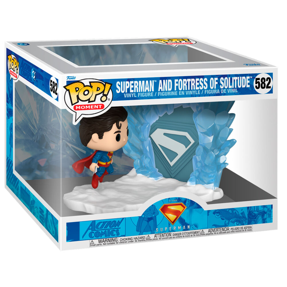 Figurine Funko POP! Moment DC Comics Superman Superman and Fortress of Solitude, vue 2