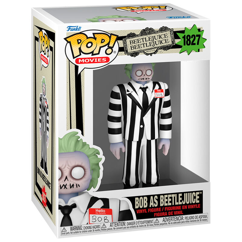 Figurine Funko POP! Bitelchus Bob as Beetlejuice, vue 2