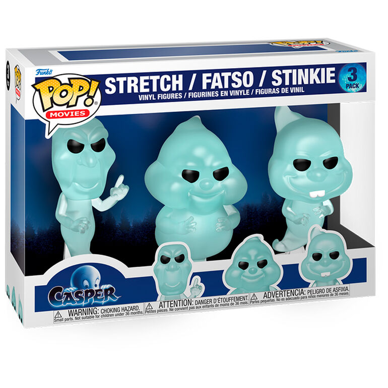 Figurine Funko POP! Blister 3 figuras POP Casper Ghostly Trio, vue 2