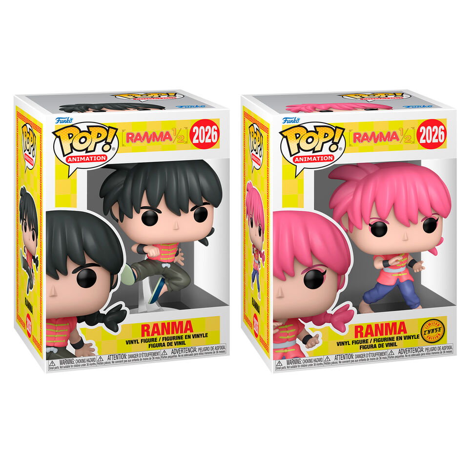 Figurine Funko POP! Ranma 1/2 Ranma 5 + 1 Chase