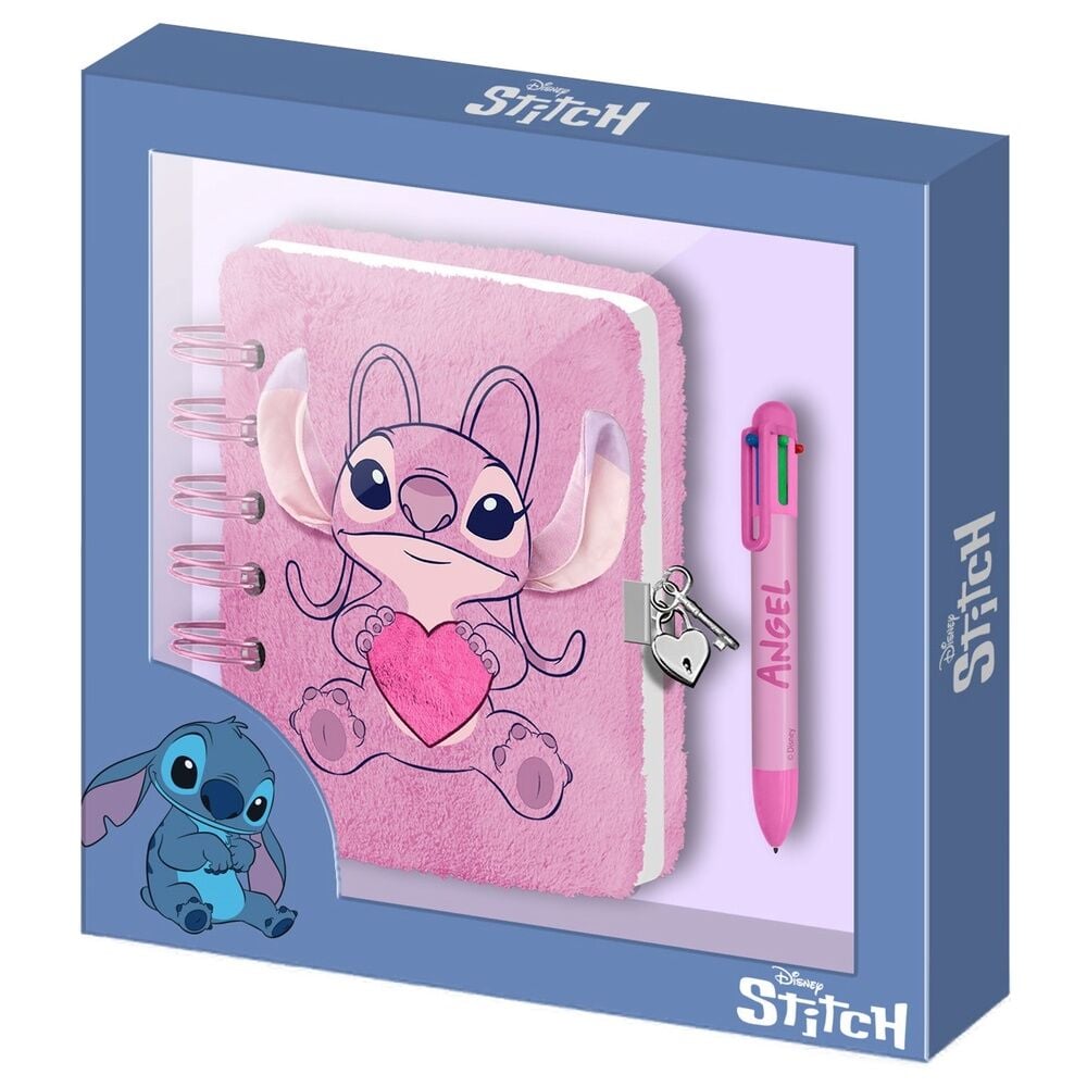 Agenda Disney Stitch Disney Angel Heart peluche + pen