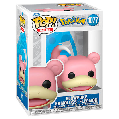 Figurine Funko POP! Pokemon Slowpoke Ramoloss Flegmon, vue 2