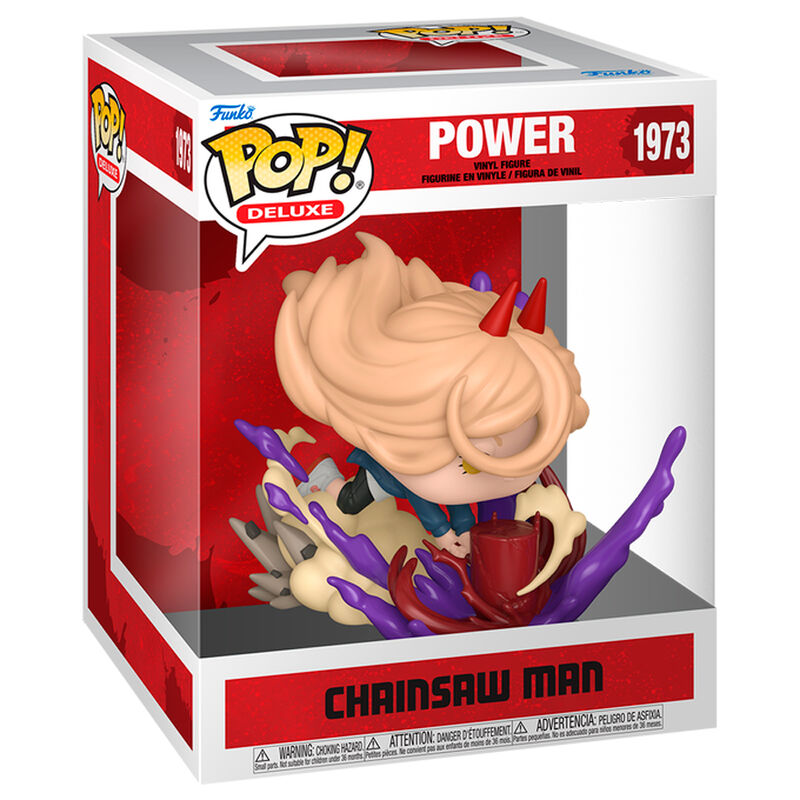 Figurine Funko POP! Deluxe Chainsaw Man Power with Blood Hammer, vue 2