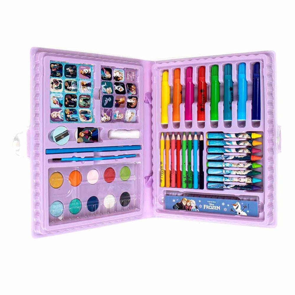 Set de papeterie Disney Frozen colouring, vue 2