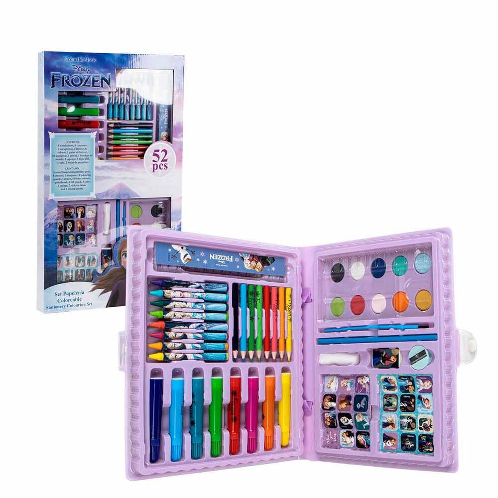 Set de papeterie Disney Frozen colouring, vue 3