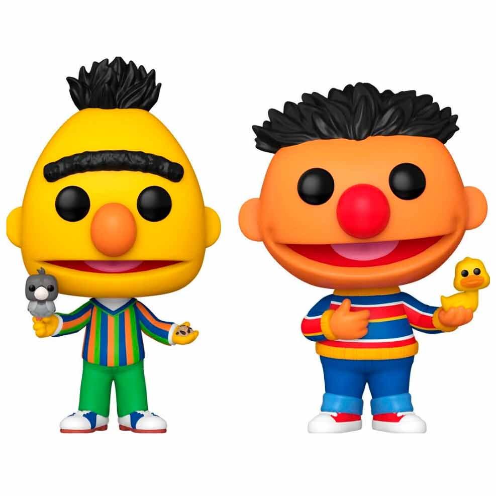 Figurine Funko POP! Blister 2 figuras POP Barrio Sesamo Epi y Blas Exclusive