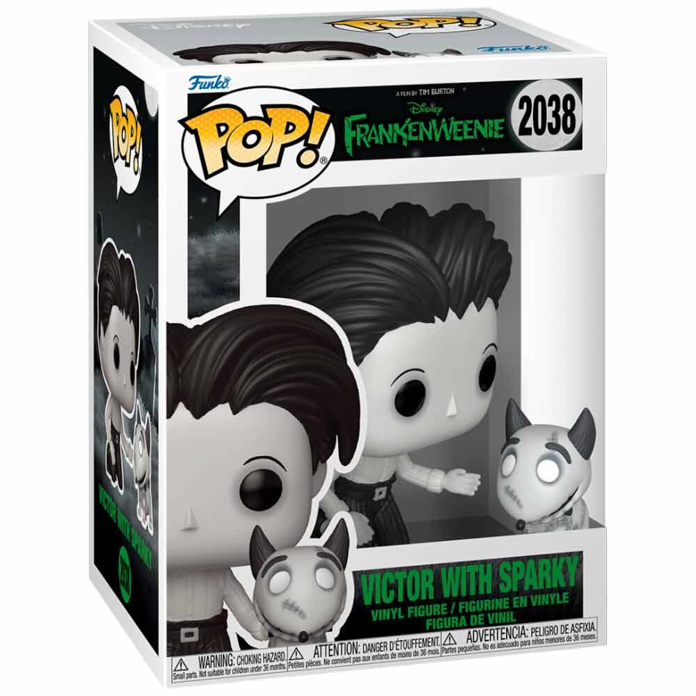 Figurine Funko POP! Disney Frankenweenie Victor with Sparky