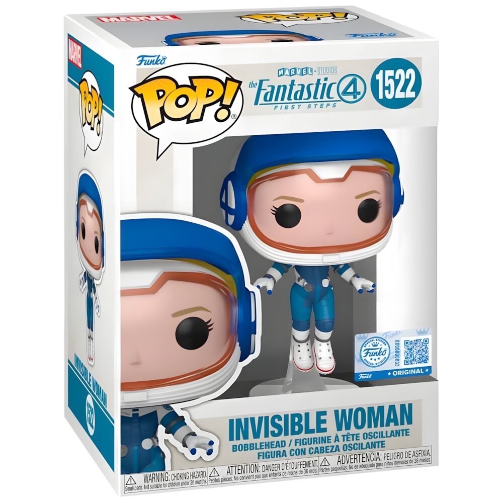 Figurine Funko POP! Marvel Los 4 Fantasticos Mujer invisible