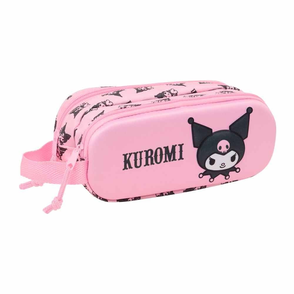Trousse 3D double Hello Kitty Kuromi