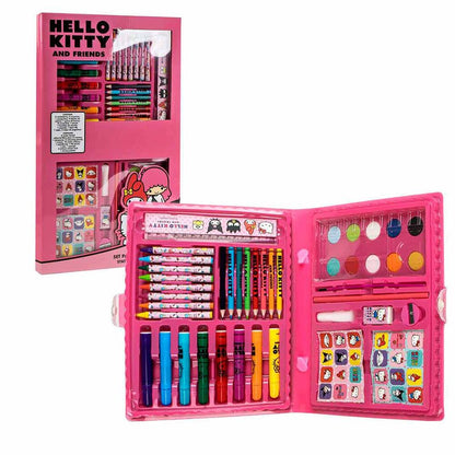 Set de papeterie Hello Kitty colouring