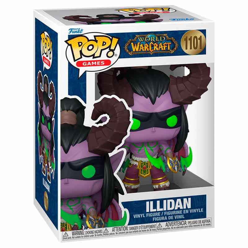 Figurine Funko POP! World of Warcraft Illidan 5 + 1 Chase