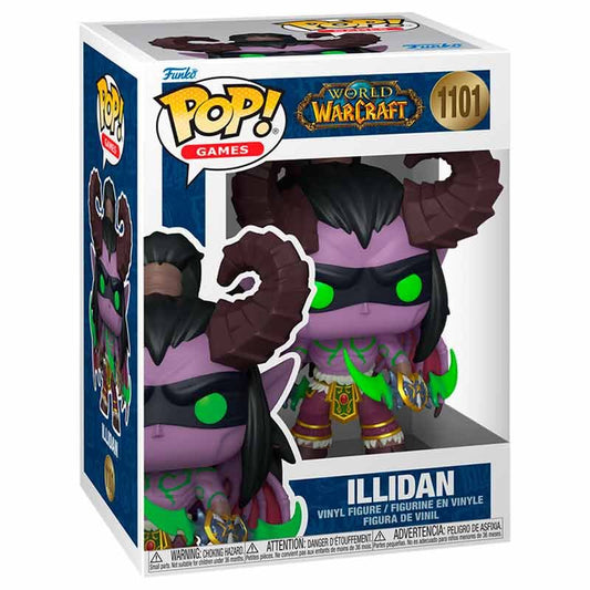 Figurine Funko POP! World of Warcraft Illidan 5 + 1 Chase