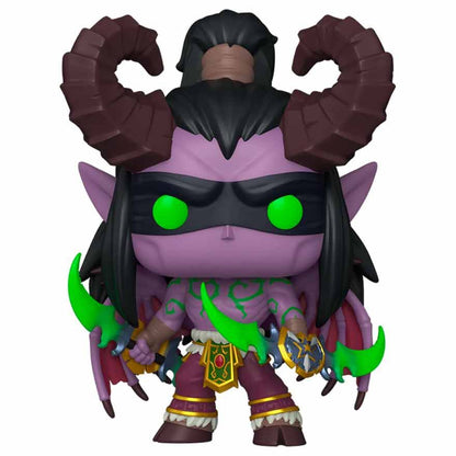 Figurine Funko POP! World of Warcraft Illidan 5 + 1 Chase, vue 2