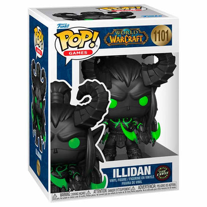 Figurine Funko POP! World of Warcraft Illidan 5 + 1 Chase, vue 4