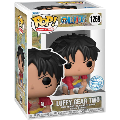 Figurine Funko POP! One Piece Luffy Gear Two Exclusive, vue 2
