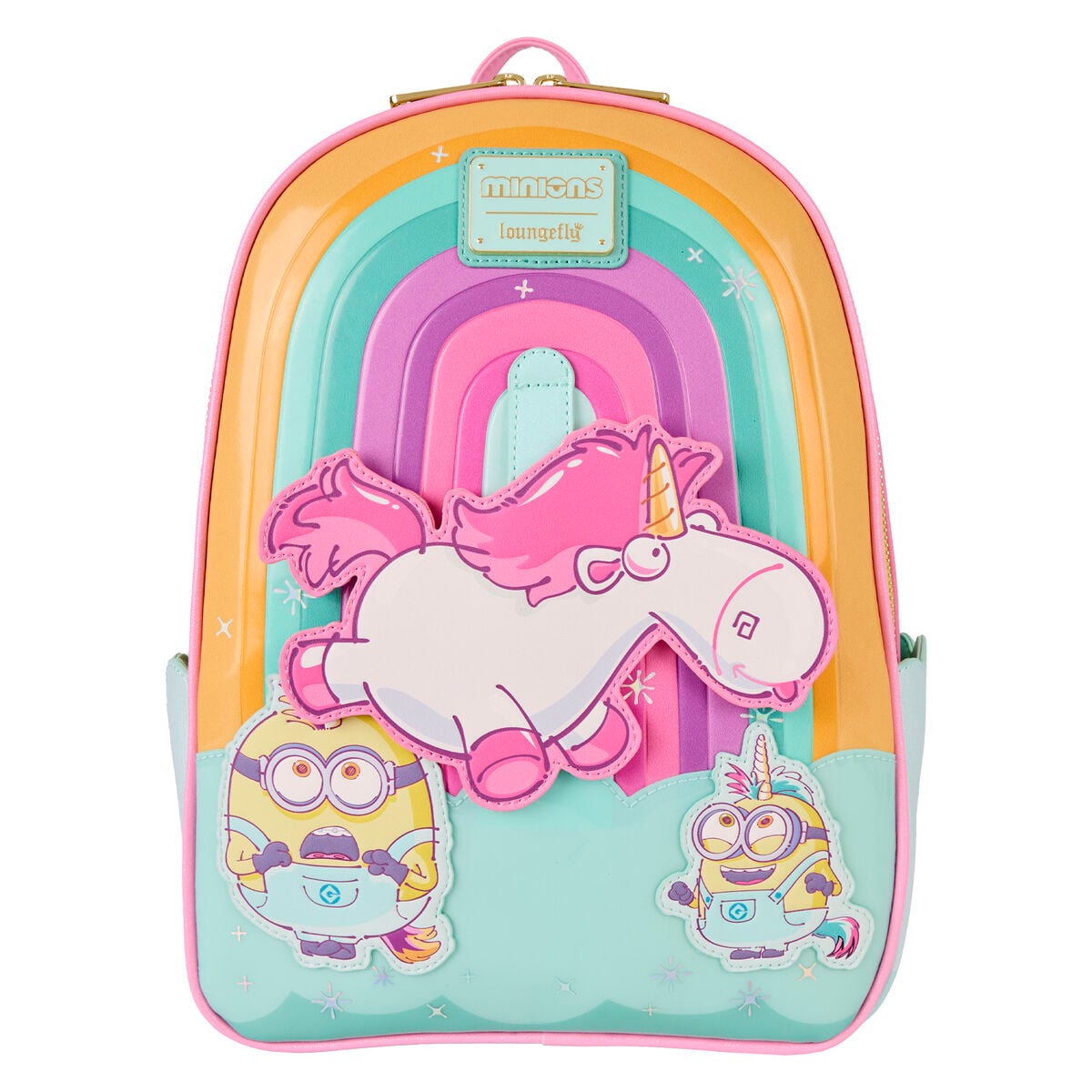 Sac à dos Loungefly Minions Fluffy Unicorn 30 cm, vue 2