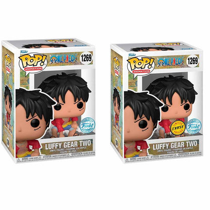 Figurine Funko POP! One Piece Luffy Gear Two 5 + 1 Chase Exclusive