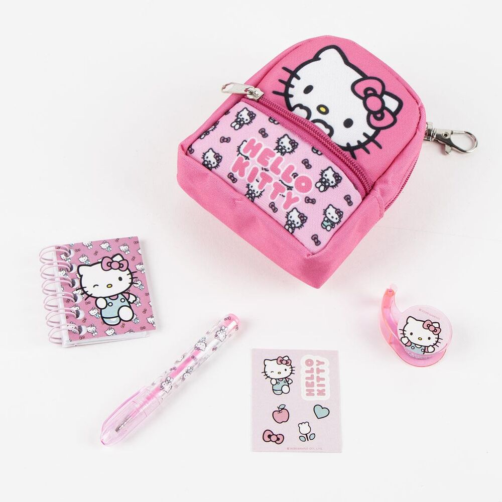 Set de papeterie Hello Kitty mini backpack, vue 4