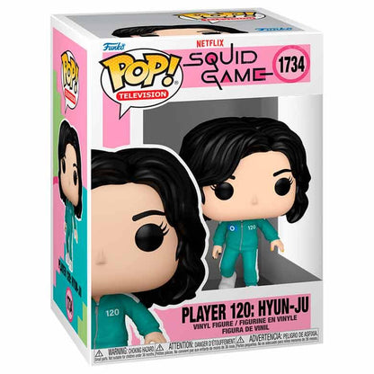 Figurine Funko POP! El Juego del Calamar Player 120: Hyun ju, vue 2