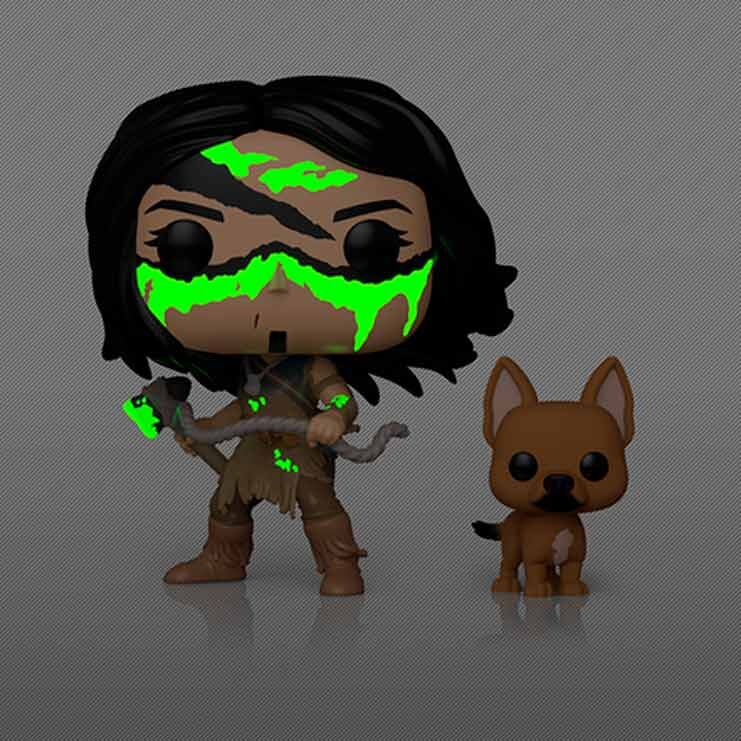 Figurine Funko POP! Prey Naru with Sarii, vue 3