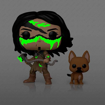 Figurine Funko POP! Prey Naru with Sarii, vue 3