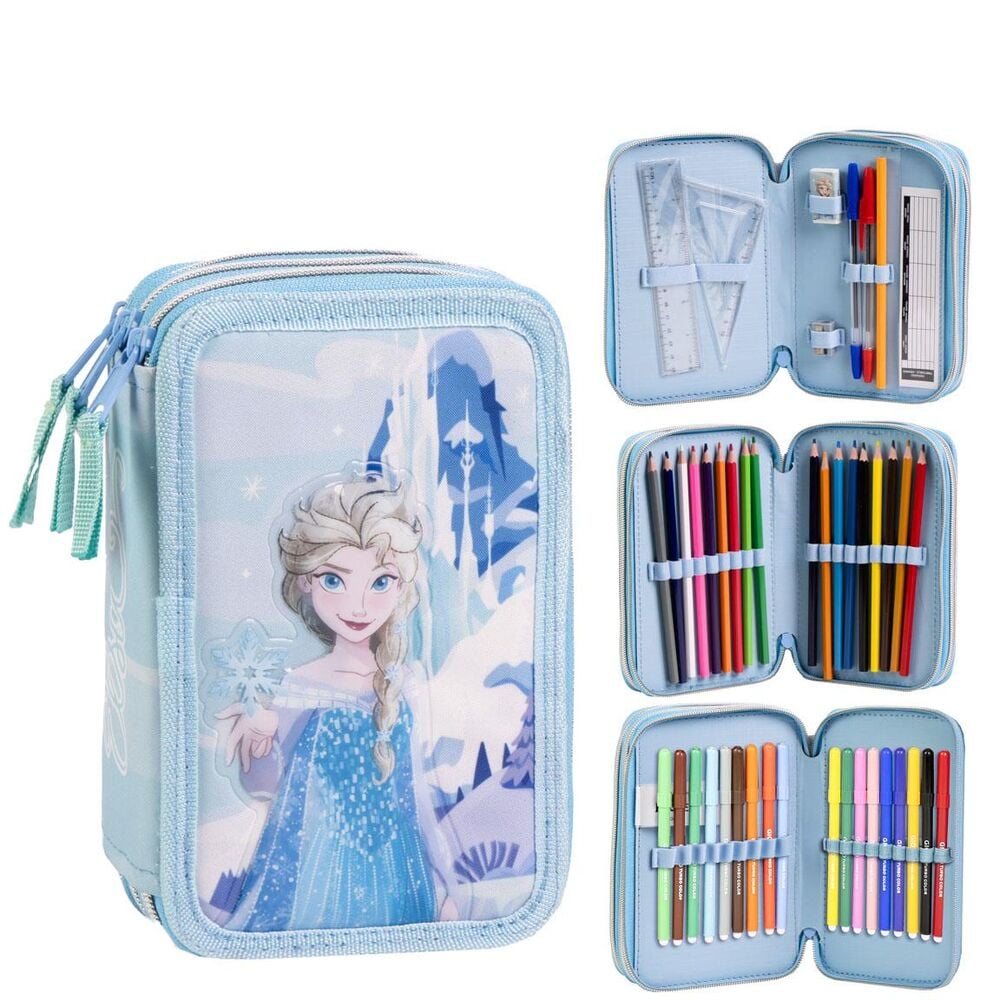Trousse garnie triple Disney Frozen